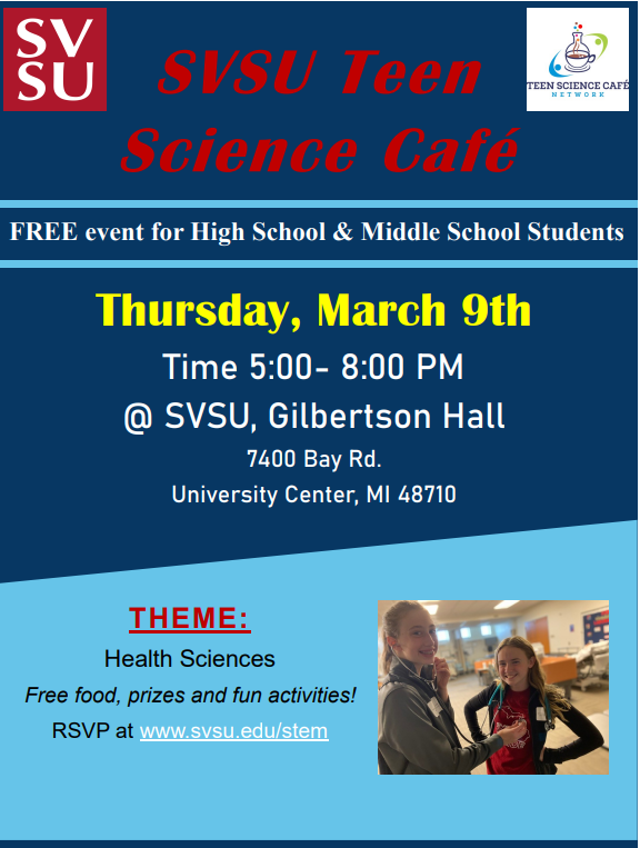 SVSU Teen Science Cafe 